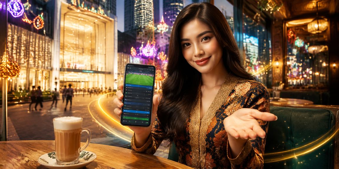 Pengguna Kuala Lumpur mengakses pertaruhan sukan melalui aplikasi mudah alih