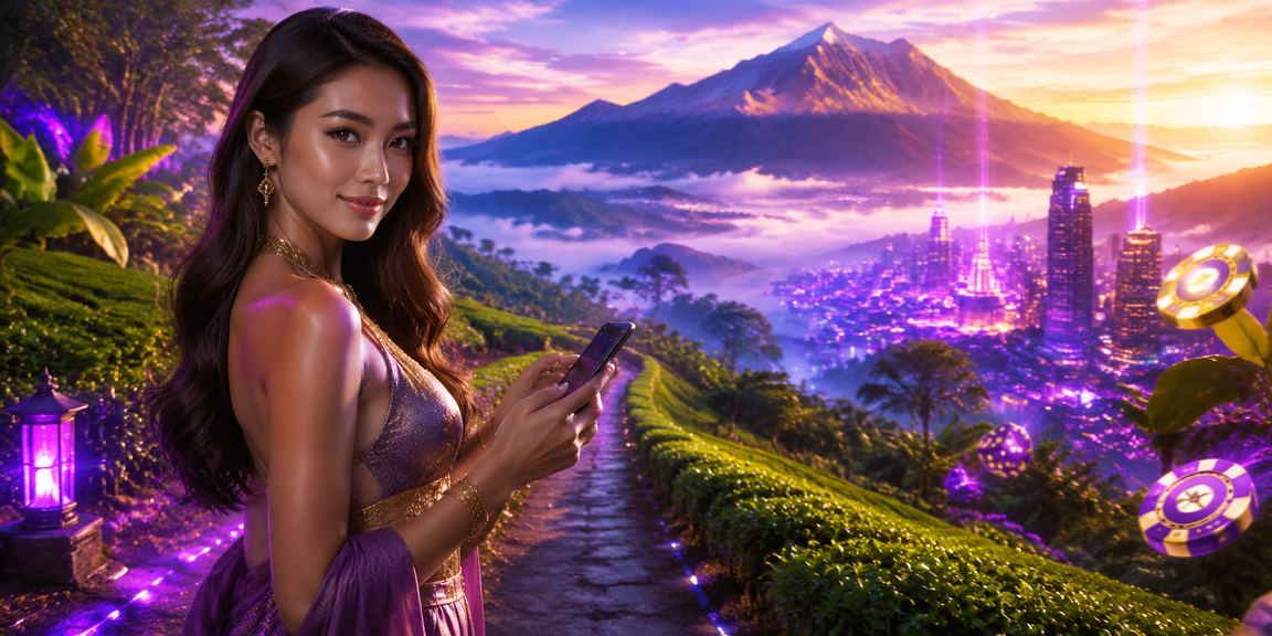 A Sabah player using the mobile casino to claim the welcome bonus